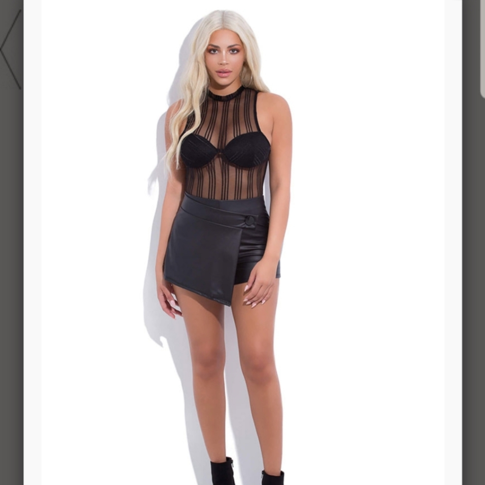 Go Jane Pinstripe Bodysuit